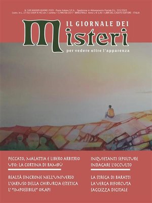 cover image of Il Giornale dei Misteri 549